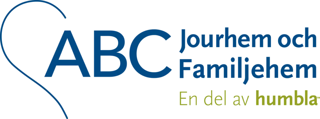 Logotyp för ABC Jourhem och Familjehem
