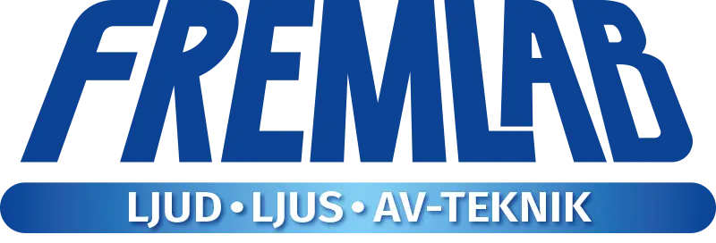 Logotyp för Fremlab ljud ljus AV-teknik